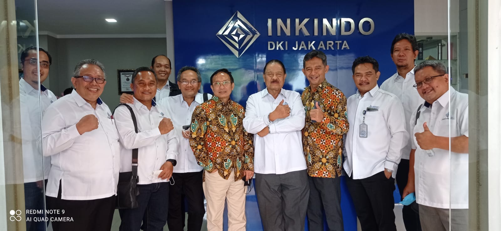 DPP INKINDO DKI Jakarta Terima   Kunjungan  DPP INKINDO Jawa Tengah