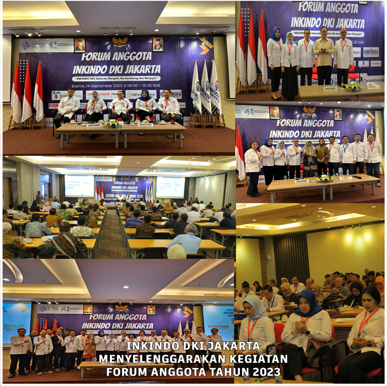 Forum Anggota INKINDO DKI Jakarta <h6>14 September 2023</h6>