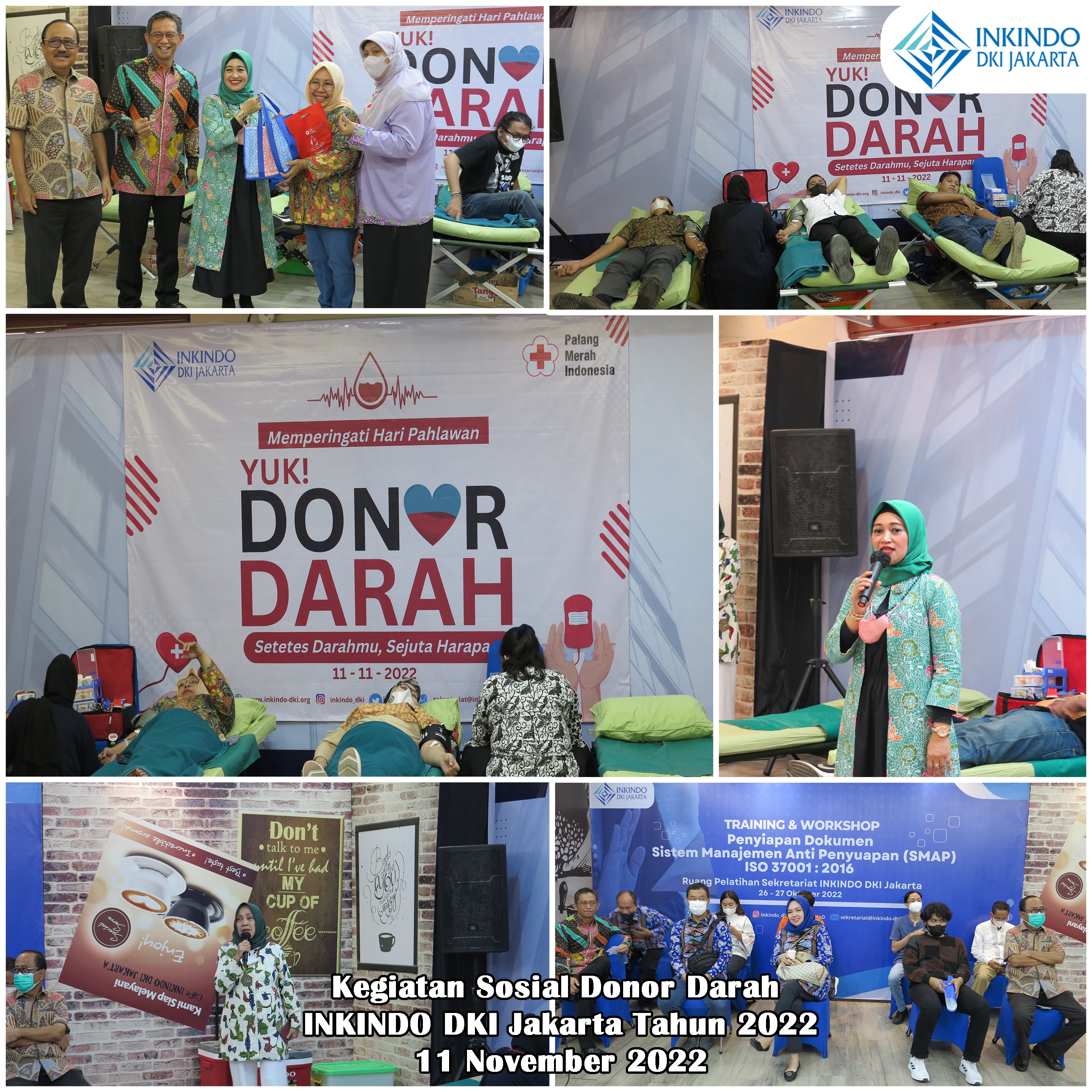 INKINDO DKI Jakarta Selenggarakan Donor Darah