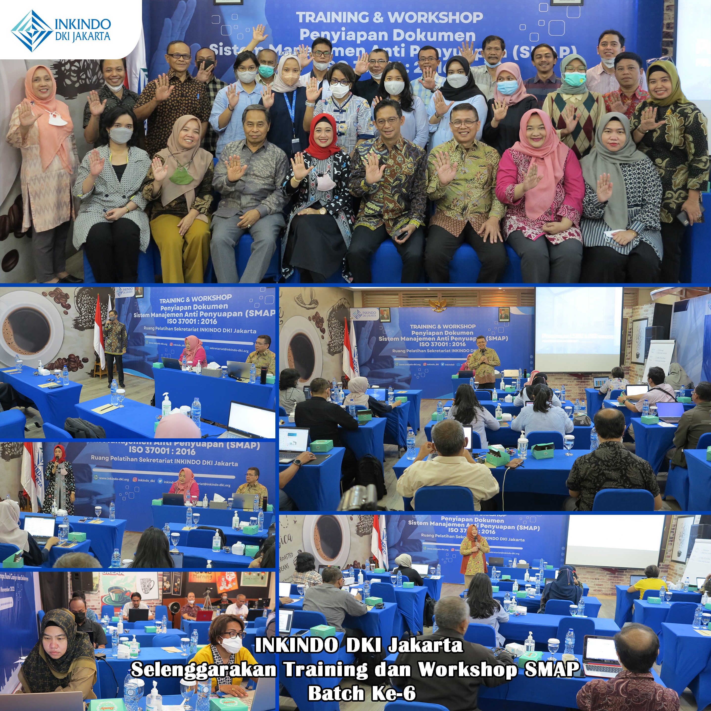 INKINDO DKI Jakarta Selenggarakan Training dan Workshop SMAP  Batch Ke-6