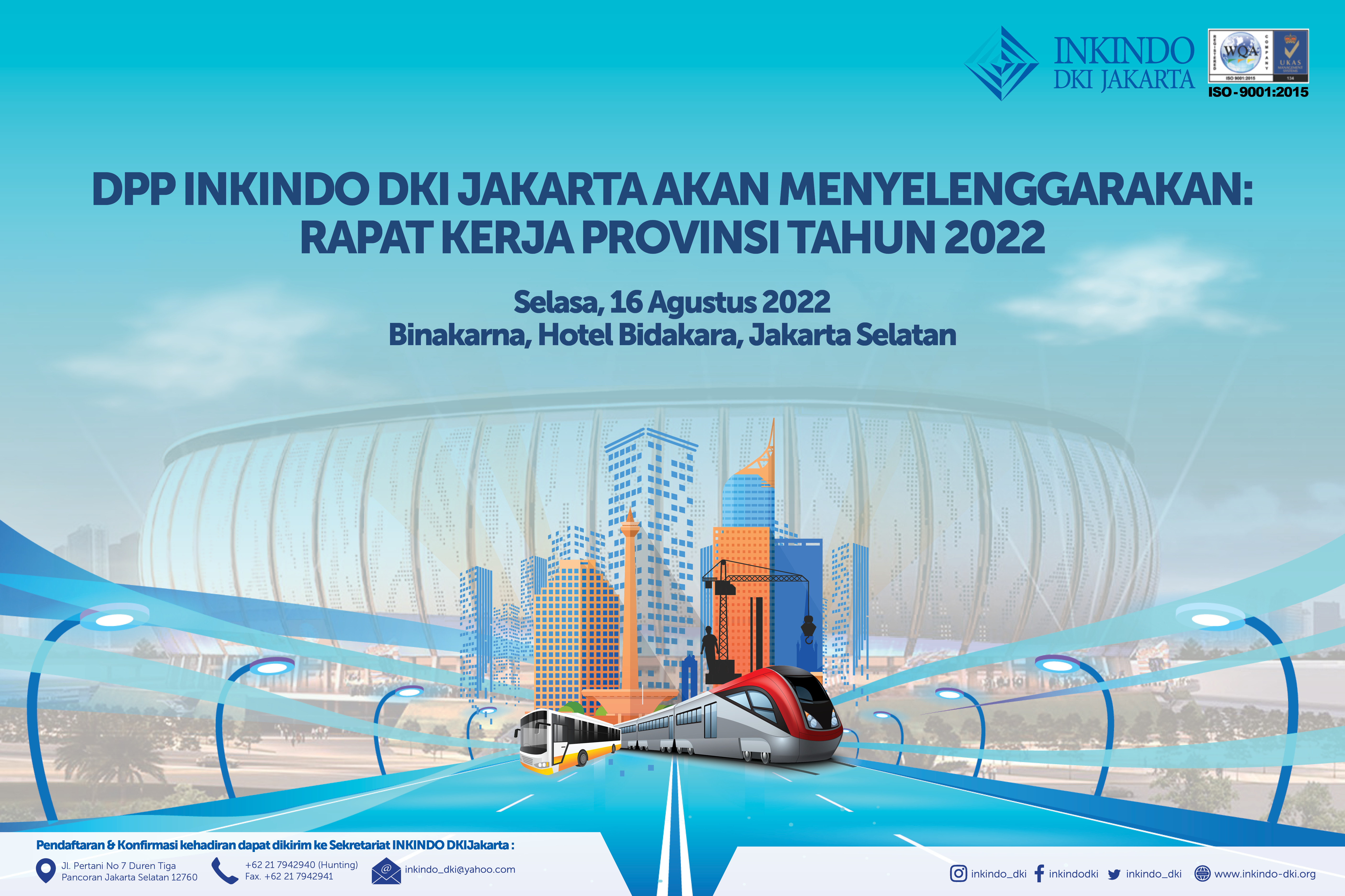 Rakerprov INKINDO DKI Jakarta Tahun 2022
